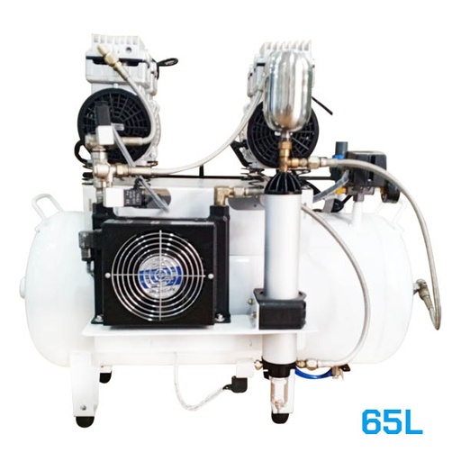 [DC.183] COMPRESSEUR SONZ SANS HUILE 2HP 65 L AVEC DISSICATEUR